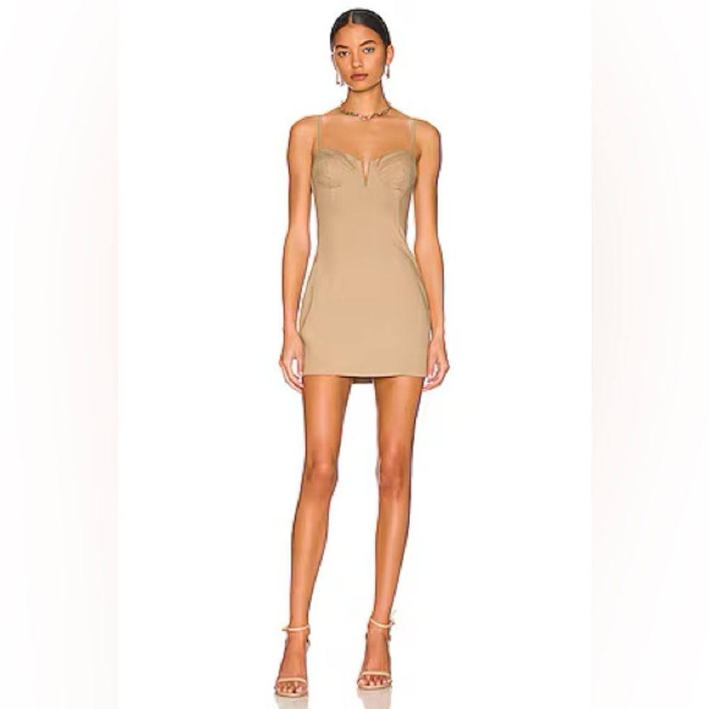 Renetta Mini Dress in Khaki
SUPERDOWN
